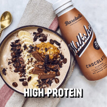 Barebells Protein Shake – 24g High Protein Milkshake, Lactose-Free, Ready to Drink, Low Carb – 8x330ml (Chocolate Flavour)