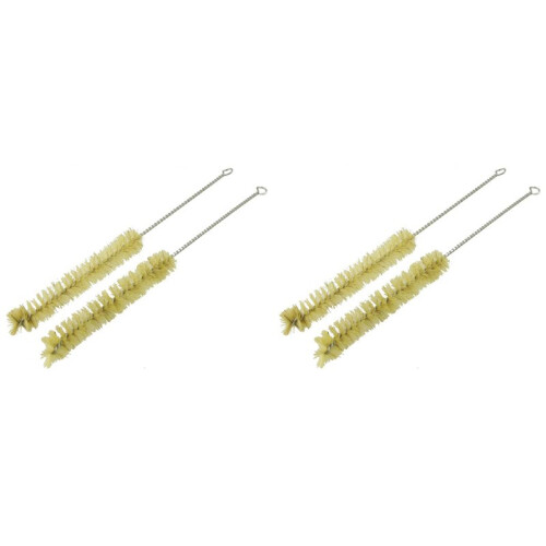 4x Cepillo de Nylon para Probeta de Quimica Botella 26cm Longitud