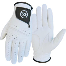 SAGE GEAR (One Glove) Men Premium Cabretta Leather Golf Gloves for All Weather Conditions - For Both Left and Right Handed Golfers - Multiple Qty Pac