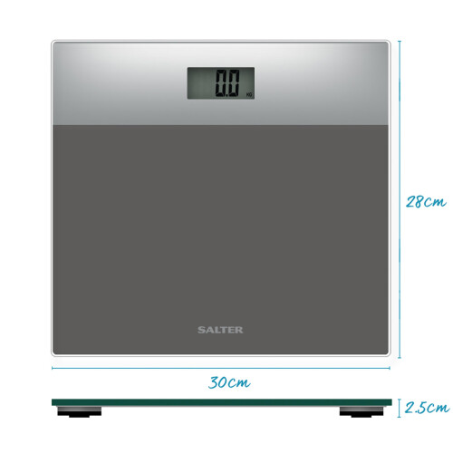 Salter Salter Digital Bathroom Scale – Easy Read LCD Display, 180 kg/ 28 st
