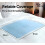 WhyWorry Washable Incontinence Bed Sheets for Adults | 86 x 91 cm | 2