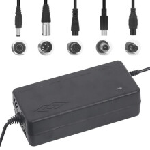 Chargeur de batterie au lithium 54,6 V 2 A pour batteries lithium-ion 24 V, 36 V et 48 V (6S, 7S, 10S et 13S) de vélos électriques - Co
