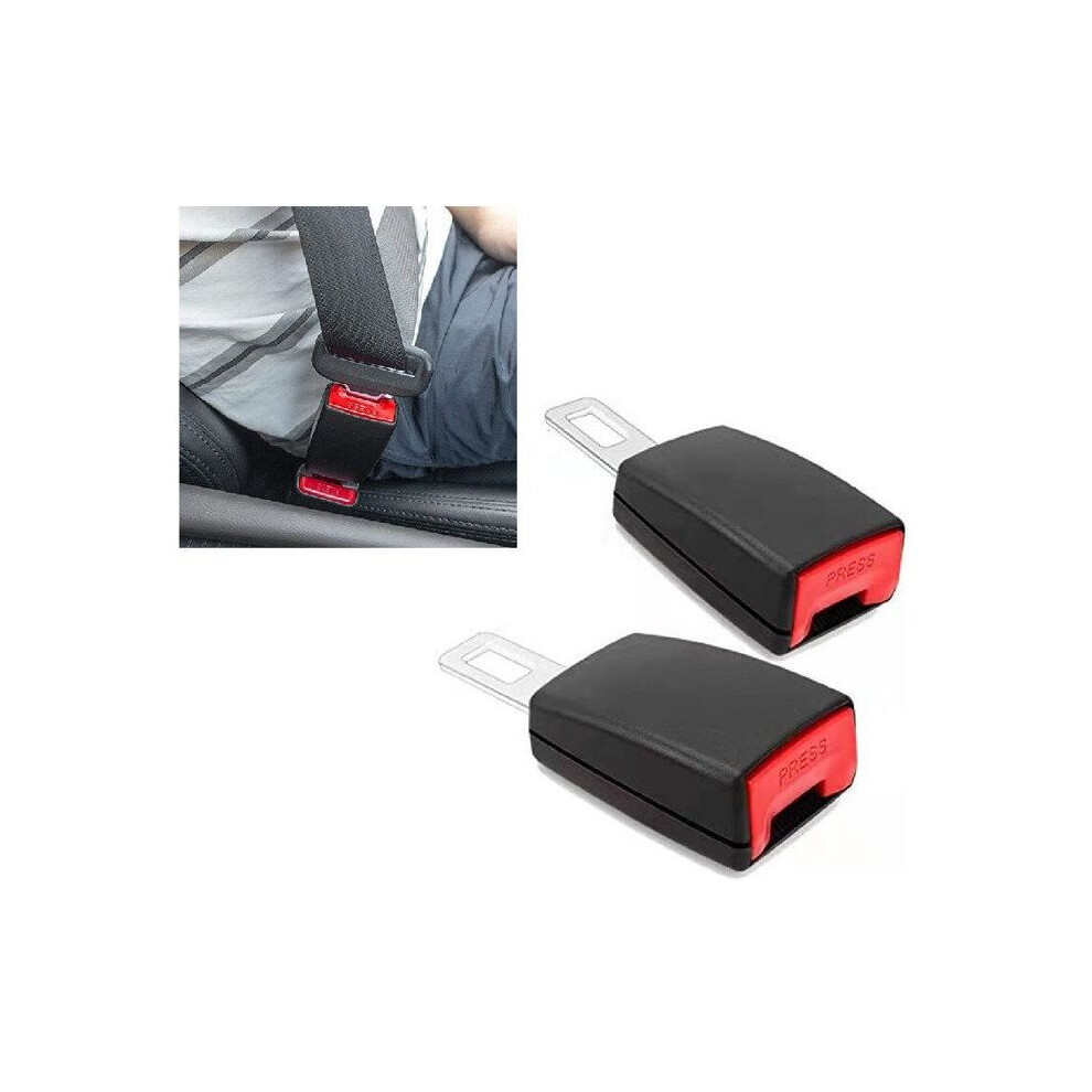 2 Pcs Seat Belt Buckle, Seat Belt Extender, Universal Fastening Straps, Seat Belt Extender 6485316066577