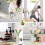 Scent-Hi Reed Diffuser 200ml Fragrance Reed Diffusers, Aromatherapy Diffuser Set with 6 Fiber Sticks, Long Lasting Home Indoor Fragrance Reed Diffuse 6