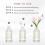 Scent-Hi Reed Diffuser 200ml Fragrance Reed Diffusers, Aromatherapy Diffuser Set with 6 Fiber Sticks, Long Lasting Home Indoor Fragrance Reed Diffuse 3