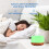 DIFFOFE Essential Oil Diffuser 300ML,Small Room Aromatherapy Diffuser with Remote Control, Quiet 8H Operation, 7-Color LED Light, 4 Timer, for Living 5