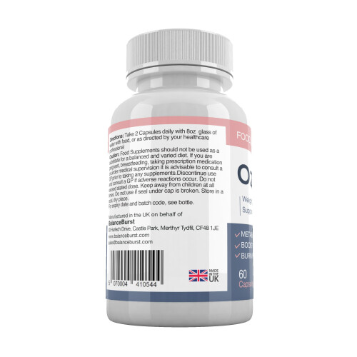 Ozalyn Weight Loss Support 60 Capsules Food Supplement 2