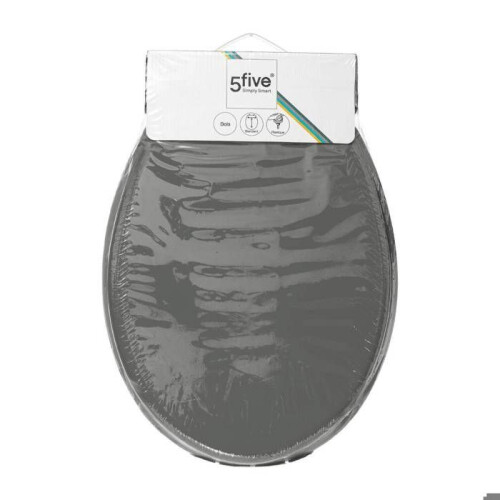 COLORAMA Lackierter Holz-WC-Sitz - 5five Simply Smart - Grau 1