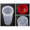 Σέικερ για σάλτσα σαλάτας - 600ml - Κόκκινο - Αφαιρούμενο μίξερ - Για σάλτσα και 3