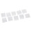 100pcs Clear Plastic USB Type A Plug Dustproof Plug Stopper Protection Cap 2