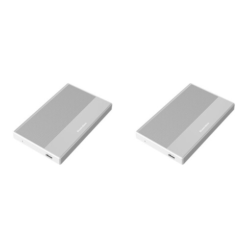 2X BLUEENDLESS Disco Rígido Externo Portátil de 6 TB, Disco Rígido Portátil SSD de 2,5 Polegadas, Caixa Externa Mecânica para PC