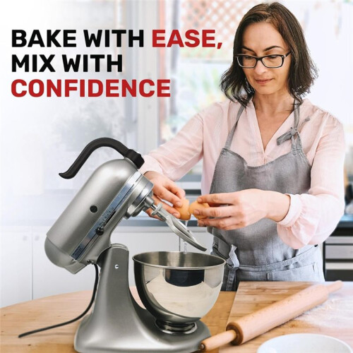 Ergonomic Handle for  Tilt- Stand Mixer - Mixer Accessory - Easy Grip Mixer Attachment 2