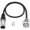 6 Pack D Type XLR Cable , Pass Through Connector, D XLR Female to Male for Premium Stage Box, Patch Panel,Panel Mount 5