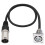 6 Pack D Type XLR Cable , Pass Through Connector, D XLR Female to Male for Premium Stage Box, Patch Panel,Panel Mount 9
