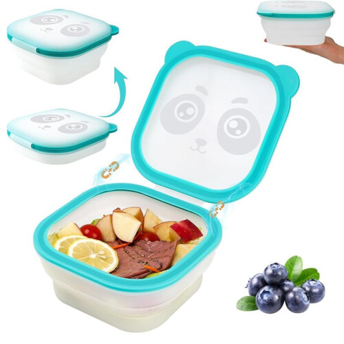 Magnetic Foldable Food Preservation Box, Reusable Food Storage Containers, Leak-Proof Foldable Containers 1