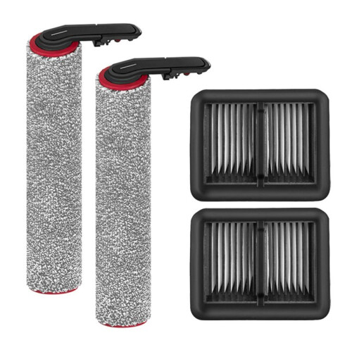 Compatible for  H40 Ultra/H40 Pro Roller Brush Hepa Filter Vacuum Replacement Accessories:1 Main Brush,2 Filter