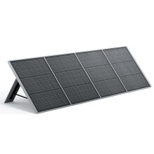 AFERIY Portable Solar Panel Kit 200W 22V, Foldable Monocrystalline Solar Panel ETFE with Free-Standing Supports, Junction Box, IP65