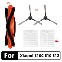 Passend für  E10 E10C E12 B112 / 3C  C103 Roboter-Staubsauger, Ersatzteile, Zubehör, Haupt-Seitenbürste, Filter, Mopp