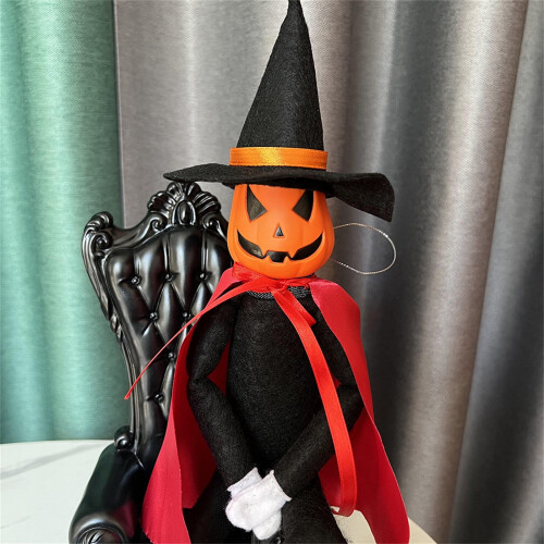 Halloween-kurpitsapehmopehmonukke 14 tuumaa 2