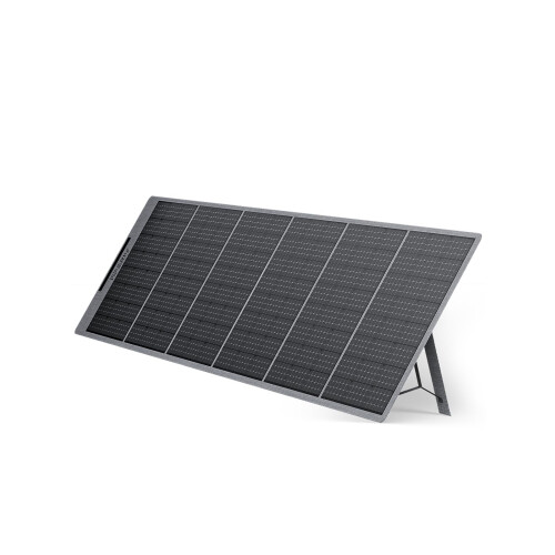 AFERIY 400W Portable Solar Panel, Foldable Monocrystalline Solar Panel Kit,with Adjustable Supports, USB Ports, IP65