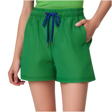Schnelltrocknende Badeshorts mit Mesh-Futter und elastischem Bund