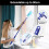 40set Flash Dust Magnet Fluffy Duster Refills KIT with Short Long Handle Refills 2