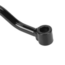Black Saddle Bag Support Bar Iron