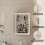 42x68 Arched Bathroom Mirror Cabinet,Metal Framed 3