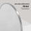 42x68 Arched Bathroom Mirror Cabinet,Metal Framed 8