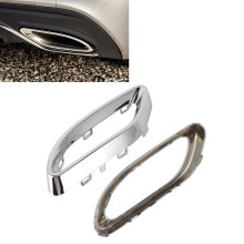 Gloss Chrome Exhaust Trim for Mercedes Benz