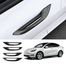 4pcs Tesla Model 3 Y Handle Protectors Carbon