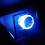 Mini LED USB-sfeerverlichting voor in de auto, blauw 6