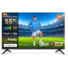 55 Inch (140 cm), 4K UHD, Smart TV, Fire TV, HDR10, MEMC, 60Hz with 120Hz Game Boost Mode, Alexa Voice Control, 2GB+32GB, Works with Apple AirPlay