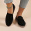 Damen-Wanderschuhe, runde Zehenpartie, einfarbig, Größe 40 8