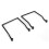 Black Saddle Bag Support Bar Iron 2