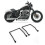 Black Saddle Bag Support Bar Iron 5