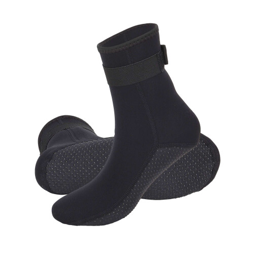 Waterproof Neoprene Diving Socks 3mm Black Size S 1