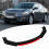 6x Front Bumper Splitter Glossy Black Red 16