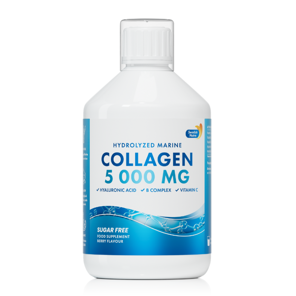 Swedish Nutra Marine Collagen Peptide Liquid Berry 500Ml