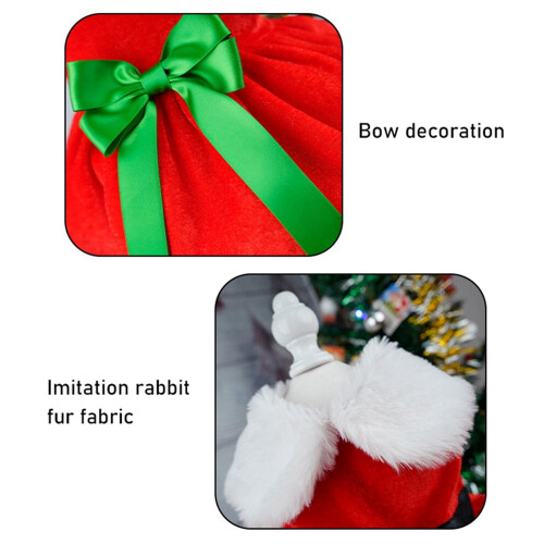 Weihnachtskleid für Hunde, festliches Outfit, Rock 2