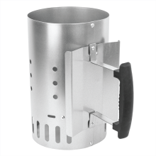 KCT Charcoal BBQ Outdoor Lighter Easy Chimney Starter with Safety Handle Quick Start Lighter