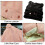 Gebreide damesmuts met kattenprint, winterse, elastische skimuts 3