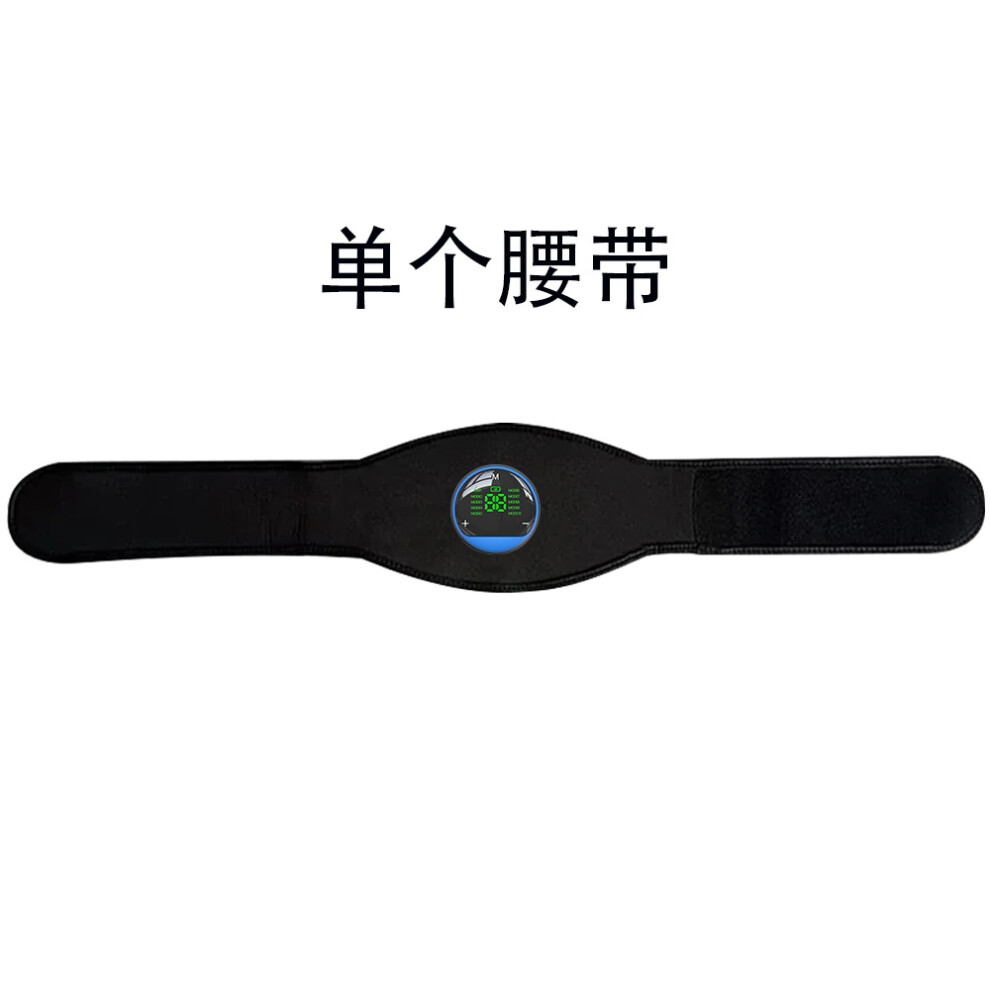 Stoyotu Ems Muscle Stimulator Usb Rechargeable Abdominal Training Belt Adjustable Ab Workout Equipment Led Display For Fitness Exercise
