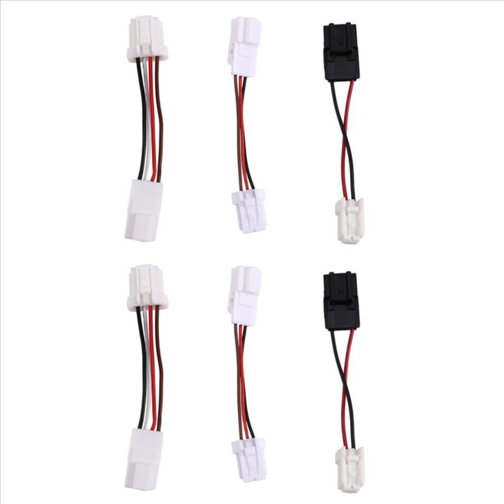 6X Car Rear Taillight Adapter Harness For 240Sx Kouki Pnp S13 2.4L 199 8215574180085