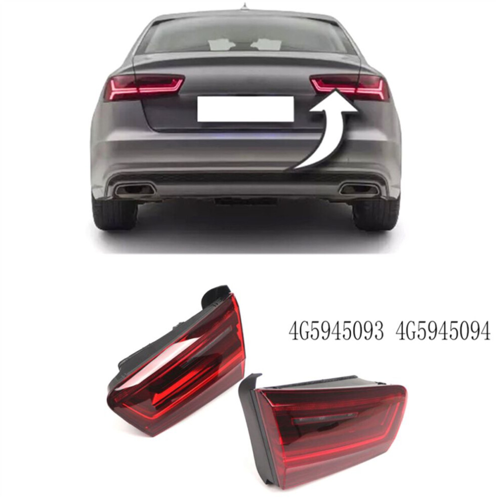 1Pair Car L+R Led Rear Inner Tail Brake Lamp For A6 C7 C7pa 2015 Light 4337988382092