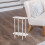 Acrylic Small Two-Tier Modern Nightstand 6