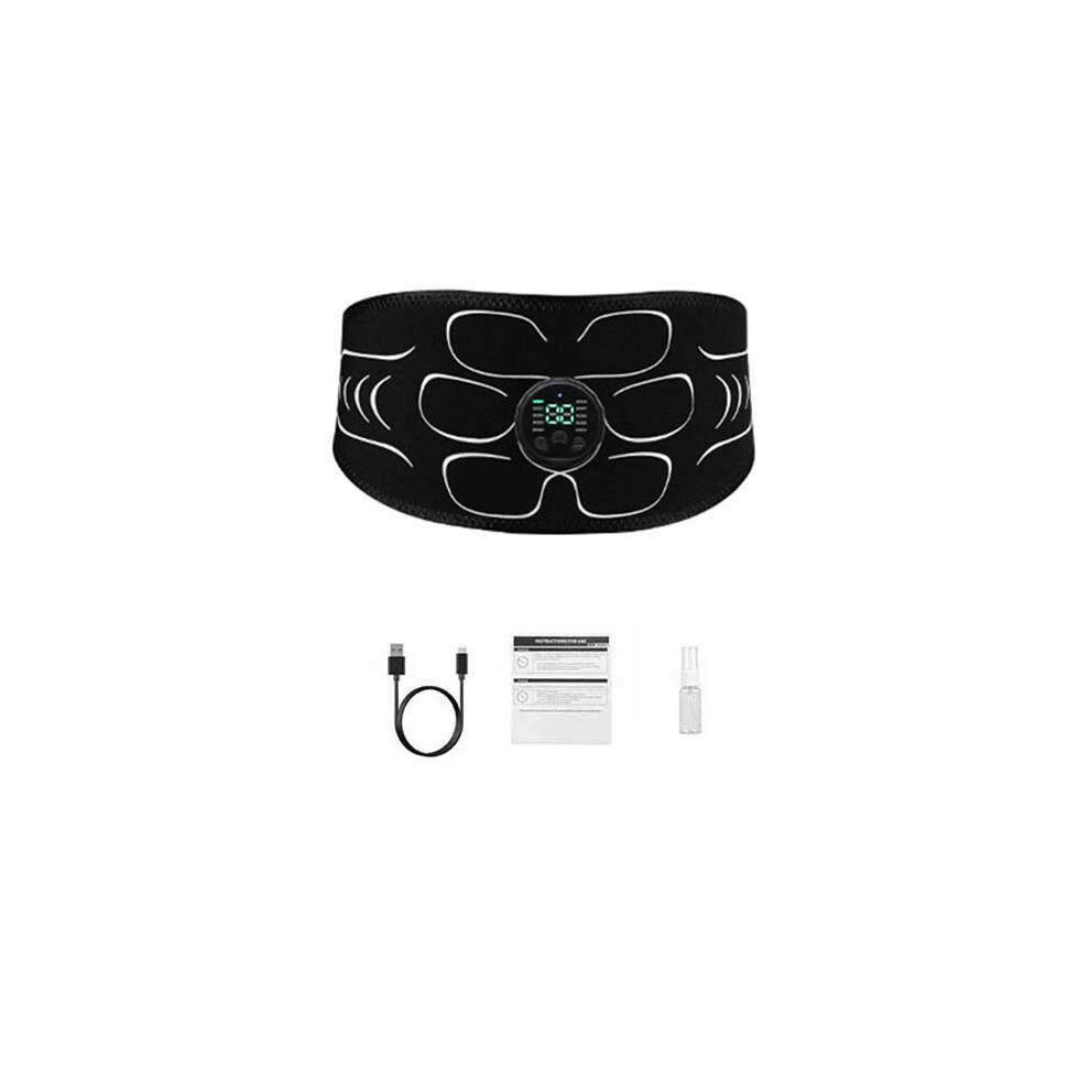 Stoyotu 120Cm Smart Ems Muscle Stimulator Slimming Belt Abdominal Muscle Trainer Toner Body Shaping Weight Loss Fitness Equiment