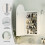 40x80 Arched Beveled Edge Bathroom Mirror Cabinets 5