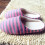 Pantofole da donna e da uomo in cotone, rosa, taglie 6-10 1