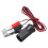 Zigarettenanzünderadapter mit Krokodilklemmen, 12 V 2